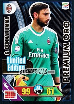 Sticker Gianluigi Donnarumma - Calciatori 2017-2018. Adrenalyn XL - Panini