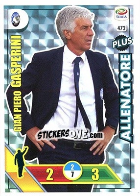 Cromo Gian Piero Gasperini - Calciatori 2017-2018. Adrenalyn XL - Panini