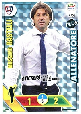 Cromo Massimo Rastelli - Calciatori 2017-2018. Adrenalyn XL n. 475 - Panini