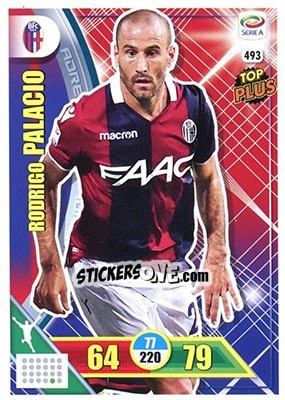 Figurina Rodrigo Palacio - Calciatori 2017-2018. Adrenalyn XL - Panini