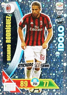 Sticker Ricardo Rodríguez - Calciatori 2017-2018. Adrenalyn XL n. 507 - Panini