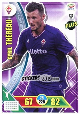 Cromo Cyril Théréau - Calciatori 2017-2018. Adrenalyn XL - Panini