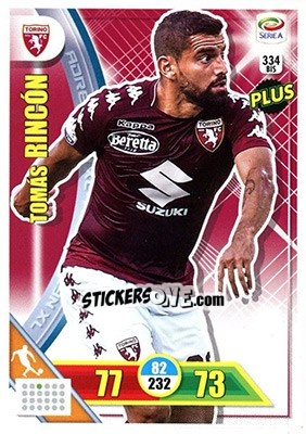 Sticker Tomás Rincón - Calciatori 2017-2018. Adrenalyn XL n. 334BIS - Panini