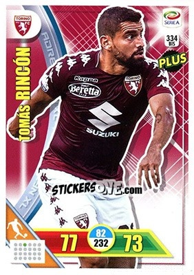 Figurina Tomás Rincón - Calciatori 2017-2018. Adrenalyn XL - Panini