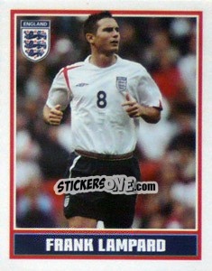 Sticker Frank Lampard (2005 Player of the Year) - England 2006 - Merlin