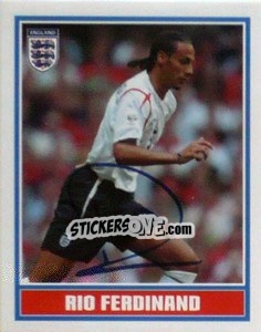 Figurina Rio Ferdinand - England 2006 - Merlin