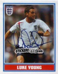 Sticker Luke Young - England 2006 - Merlin