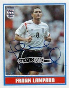 Sticker Frank Lampard - England 2006 n. 23 - Merlin