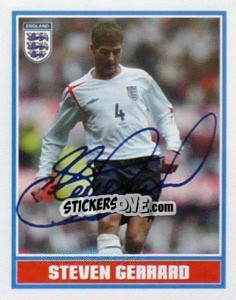 Sticker Steven Gerrard