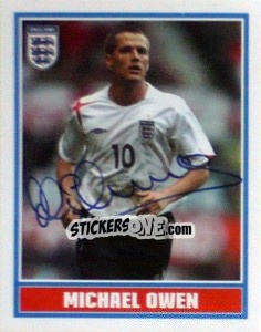 Sticker Michael Owen - England 2006 n. 31 - Merlin