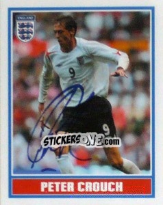 Sticker Peter Crouch - England 2006 - Merlin