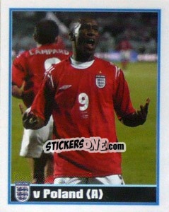 Figurina Defoe (v Poland Away) - England 2006 - Merlin