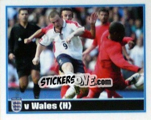 Sticker Rooney (v Wales Home) - England 2006 n. 36 - Merlin