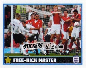 Sticker David Beckham (pro-skill) - England 2006 n. 47 - Merlin