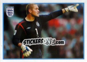 Sticker Paul Robinson - England 2006 - Merlin
