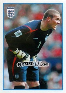 Cromo Paul Robinson - England 2006 - Merlin