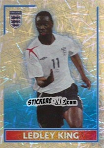 Cromo Ledley King - England 2006 - Merlin