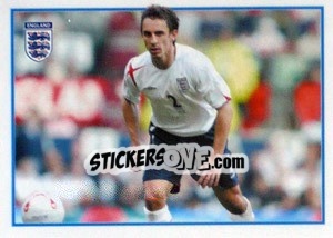 Figurina Gary Neville - England 2006 - Merlin