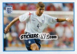 Cromo Steven Gerrard - England 2006 - Merlin