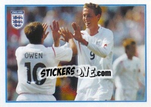 Sticker Peter Crouch - England 2006 - Merlin