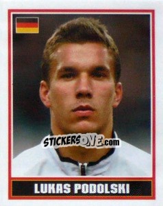 Cromo Lukas Podolski - England 2006 - Merlin