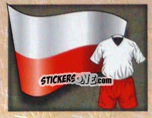 Sticker National Flag - Kit - England 2006 n. 130 - Merlin