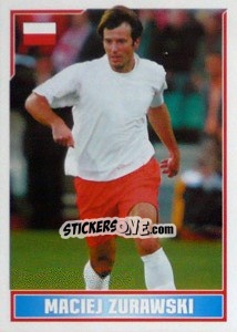 Sticker Maciej Zurawski (Star Player)