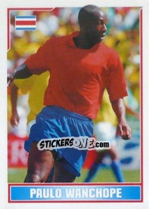 Sticker Paulo Wanchope (Star Player) - England 2006 - Merlin