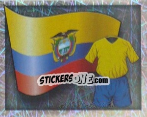 Sticker National Flag - Kit - England 2006 n. 150 - Merlin