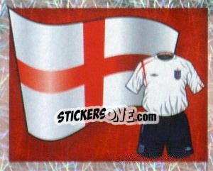 Figurina National Flag - Kit - England 2006 - Merlin