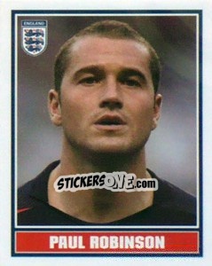 Cromo Paul Robinson - England 2006 - Merlin