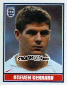 Cromo Steven Gerrard - England 2006 - Merlin