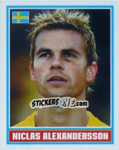 Cromo Niclas Alexandersson - England 2006 - Merlin