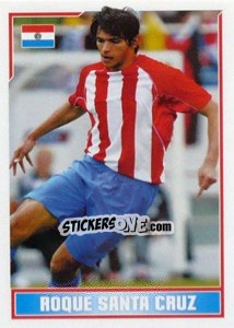 Cromo Roque Santa Cruz (Star Player) - England 2006 - Merlin