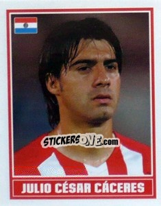 Sticker Julio Cesar Caceres - England 2006 - Merlin