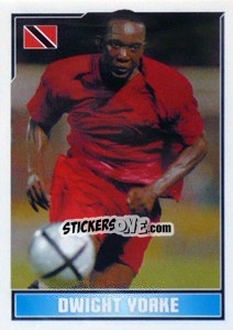 Sticker Dwight Yorke (Star Player) - England 2006 - Merlin