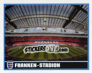 Cromo Franken-Stadion (Nurnberg) - England 2006 - Merlin