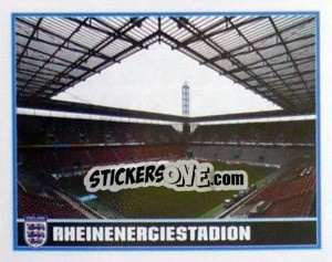 Sticker Rheinenergiestadion (Köln) - England 2006 - Merlin