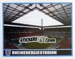 Sticker Rheinenergiestadion (Köln) - England 2006 n. 201 - Merlin
