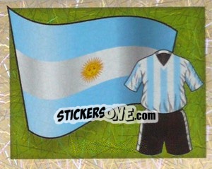 Sticker National Flag - Kit - England 2006 - Merlin