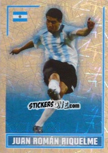 Cromo Juan Roman Riquelme (Star Player) - England 2006 - Merlin