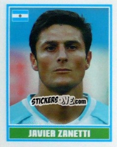 Sticker Javier Zanetti - England 2006 n. 213 - Merlin