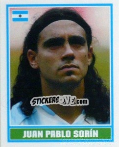 Sticker Juan Pablo Sorin - England 2006 n. 214 - Merlin