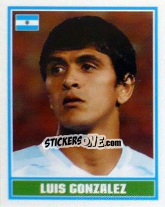 Sticker Lucho González - England 2006 - Merlin