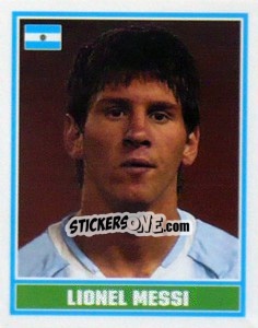 Sticker Lionel Messi - England 2006 n. 221 - Merlin