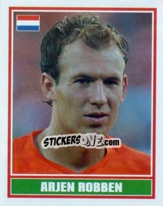 Cromo Arjen Robben - England 2006 - Merlin