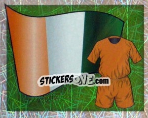 Sticker National Flag - Kit - England 2006 n. 237 - Merlin