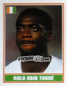 Sticker Kolo Abib Toure - England 2006 - Merlin