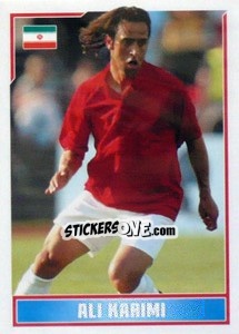 Sticker Ali Karimi (Star Player) - England 2006 - Merlin