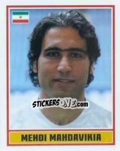 Sticker Mehdi Mahdavikia - England 2006 - Merlin